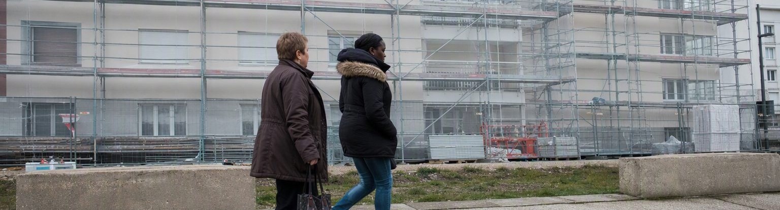 Réhabilitation d’un immeuble de logement social en site occupé